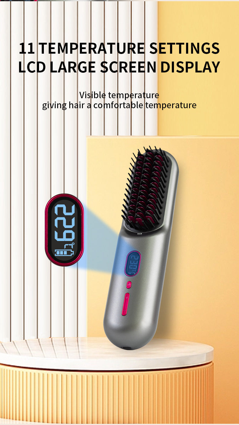 Anion Hair Straightener Dual-use Electric Hair Curler - Beuti-Ful