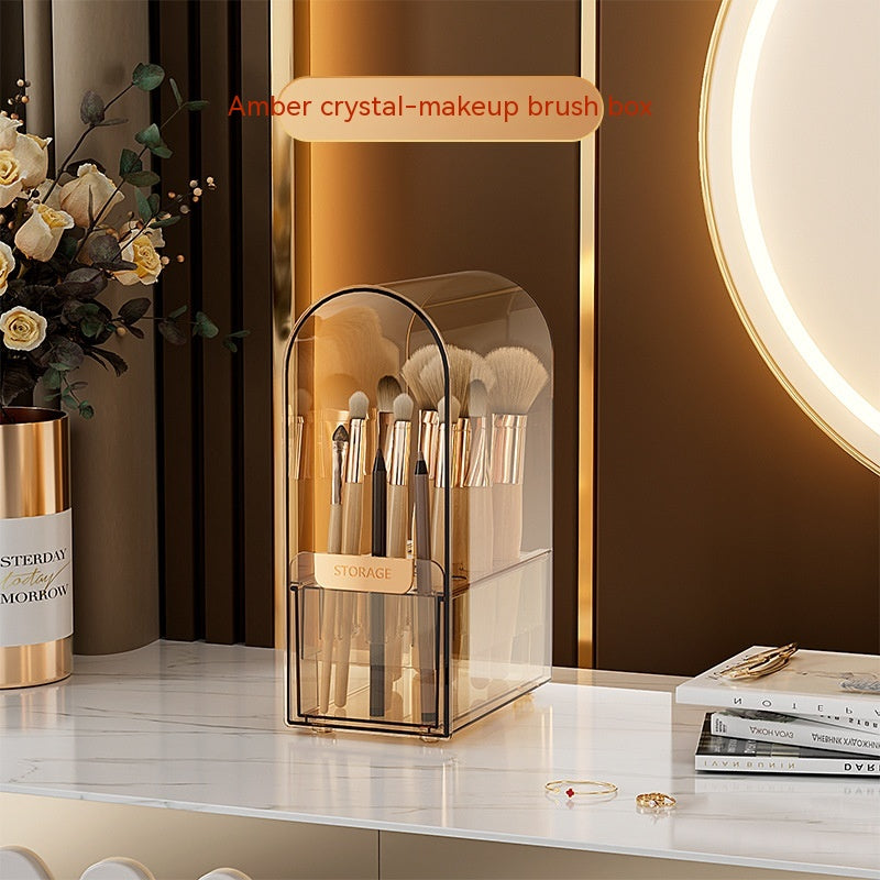 Desktop Large-capacity Cosmetics Dustproof Storage Box - Beuti-Ful