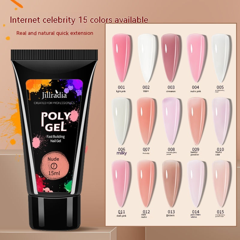 Crystal Extended Glue Nail Beauty UV - Beuti-Ful