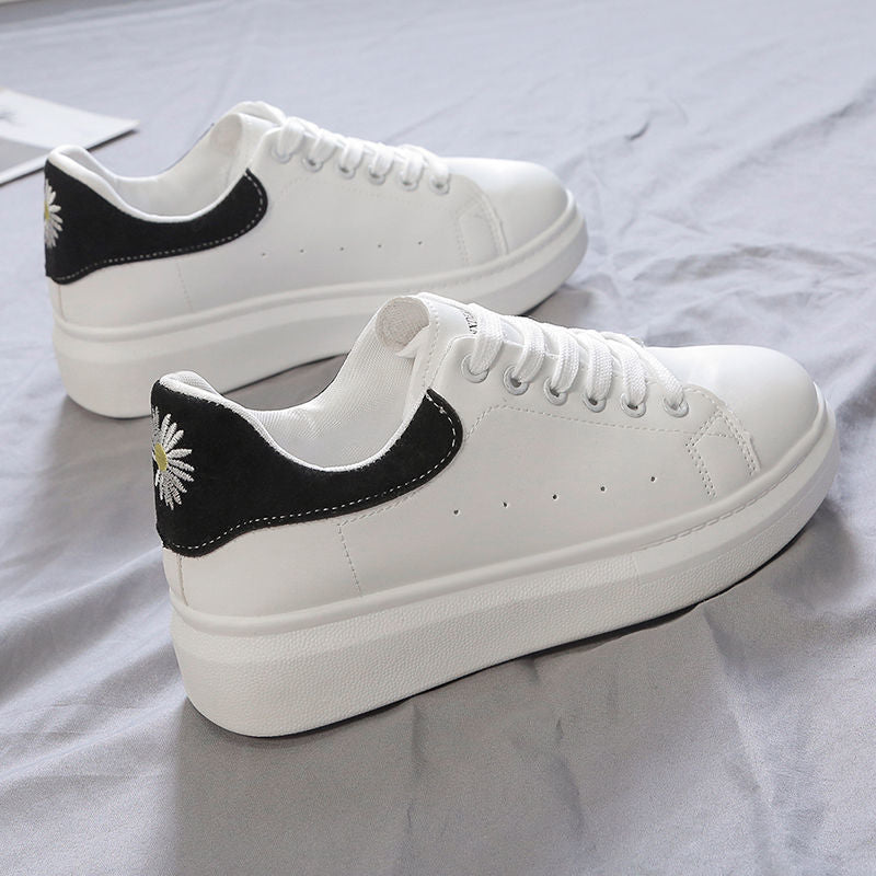 Spring And Autumn All-match Sneakers Student Breathable Net Shoes Flat Shoes - Beuti-Ful