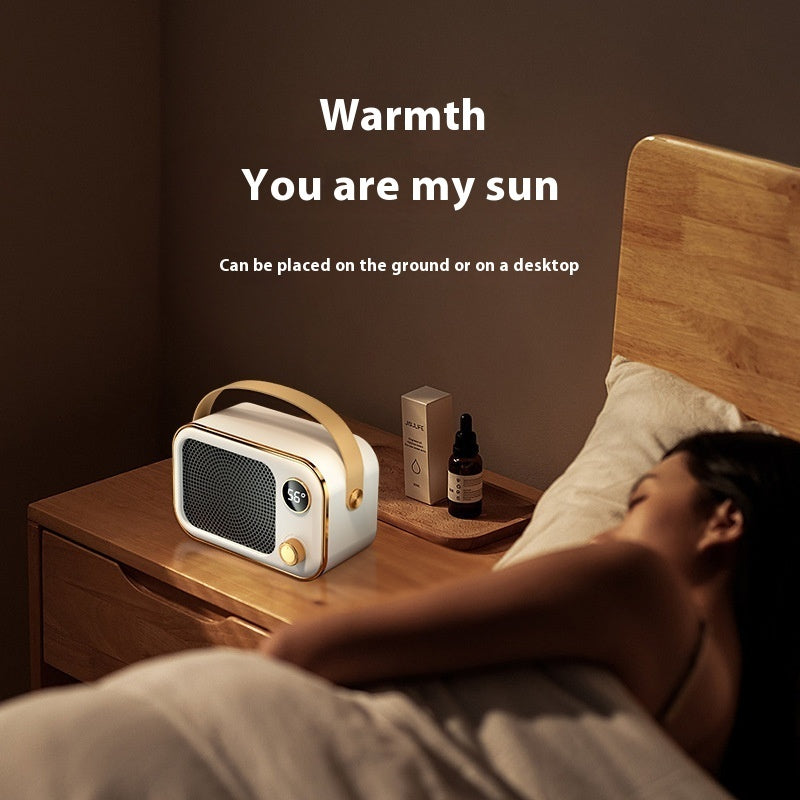 High-power Digital Display Warm Air Blower Desktop Office Small Heater - Beuti-Ful