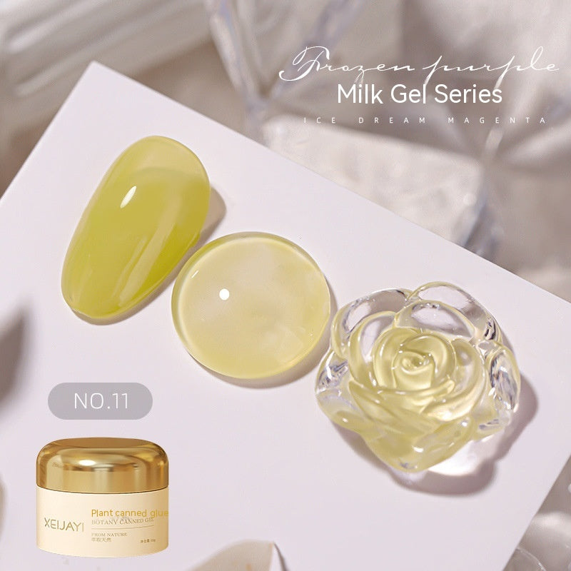 Milk Jelly Solid Color Summer Ice UV Polish - Beuti-Ful