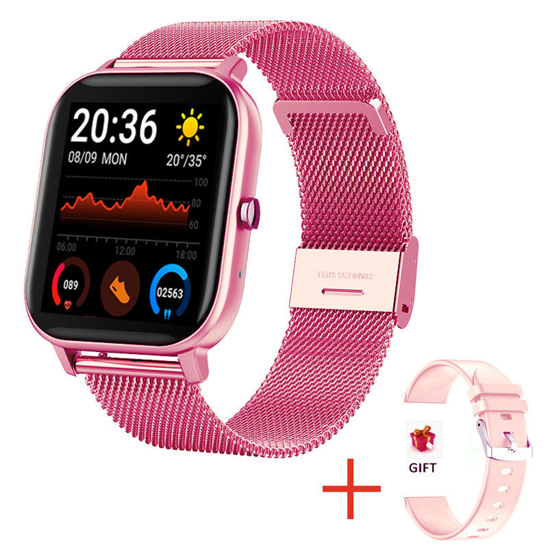 Smart Watch Heart Rate Blood Pressure Color Screen Exercise - Beuti-Ful