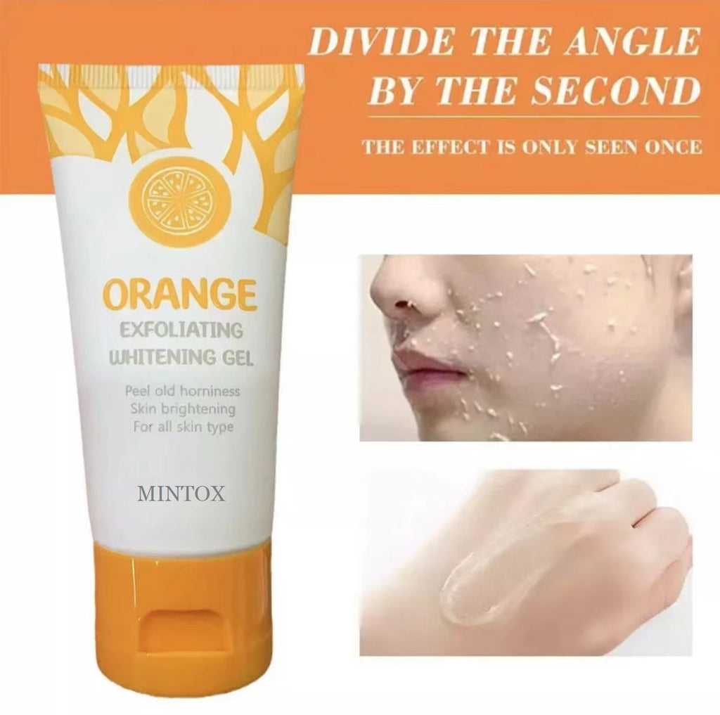Orange Exfoliating Cleansing Pore Brightening Whitening Gel - Beuti-Ful