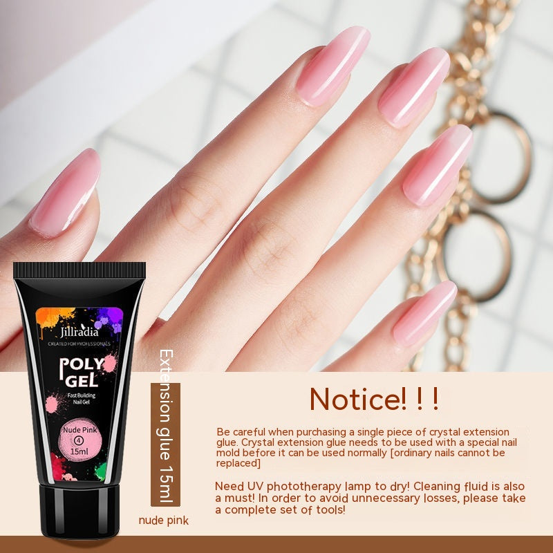 Crystal Extended Glue Nail Beauty UV - Beuti-Ful