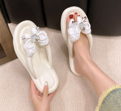 EVA Non-slip Wear-resistant Fashion All-match Women's Outdoor Slippers - Beuti-Ful
