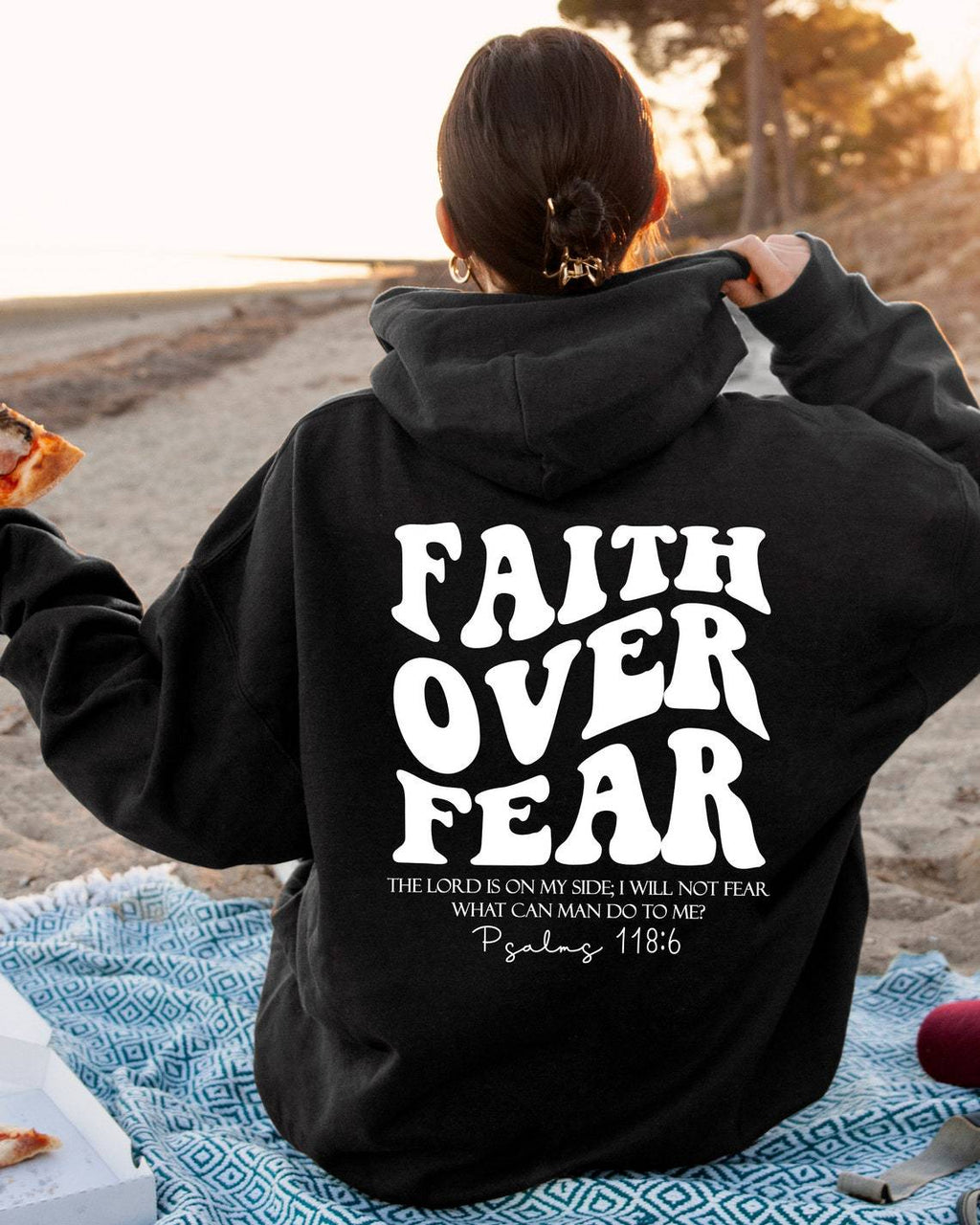 Faith Over Fear Sweatshirt,Christian Shirt,Bible Verse Hoodi - Beuti-Ful