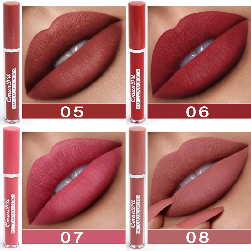 Women's Non-stick Cup Waterproof Matte Lipstick - Beuti-Ful