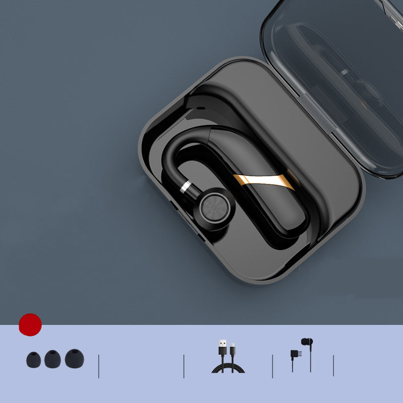 X9 Hanging Ear Business Bluetooth Headset Waterproof Single Ear - Beuti-Ful