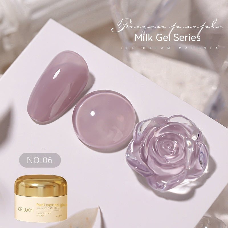 Milk Jelly Solid Color Summer Ice UV Polish - Beuti-Ful
