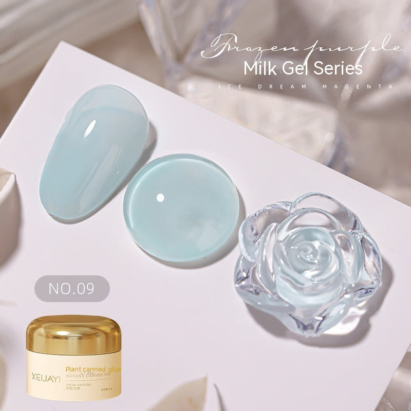 Milk Jelly Solid Color Summer Ice UV Polish - Beuti-Ful