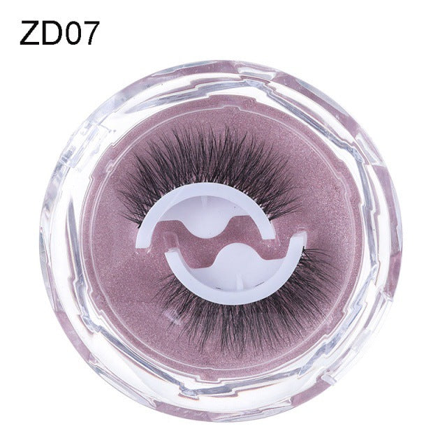 Self-adhesive Reusable Glue-free Eye Lashes With Natural Curl - Beuti-Ful