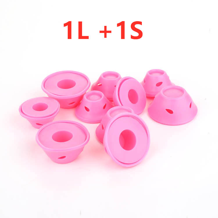 Soft Rubber Magic Hair Care Rollers Silicone Hair Curlers No Heat Hair Styling Tool - Beuti-Ful