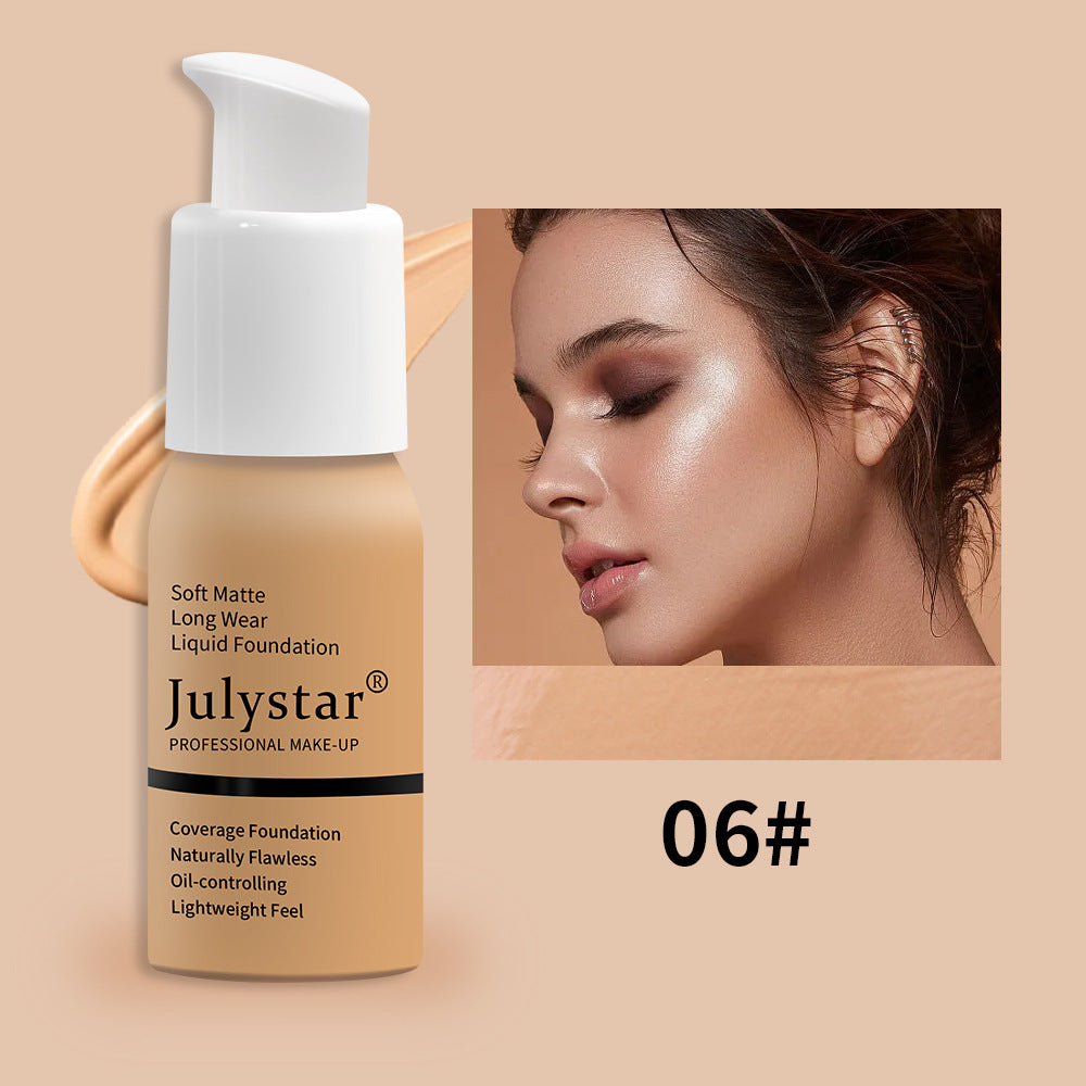 Waterproof Lasting Non Take Off Makeup Concealer Liquid Foundation Beauty Makeup - Beuti-Ful