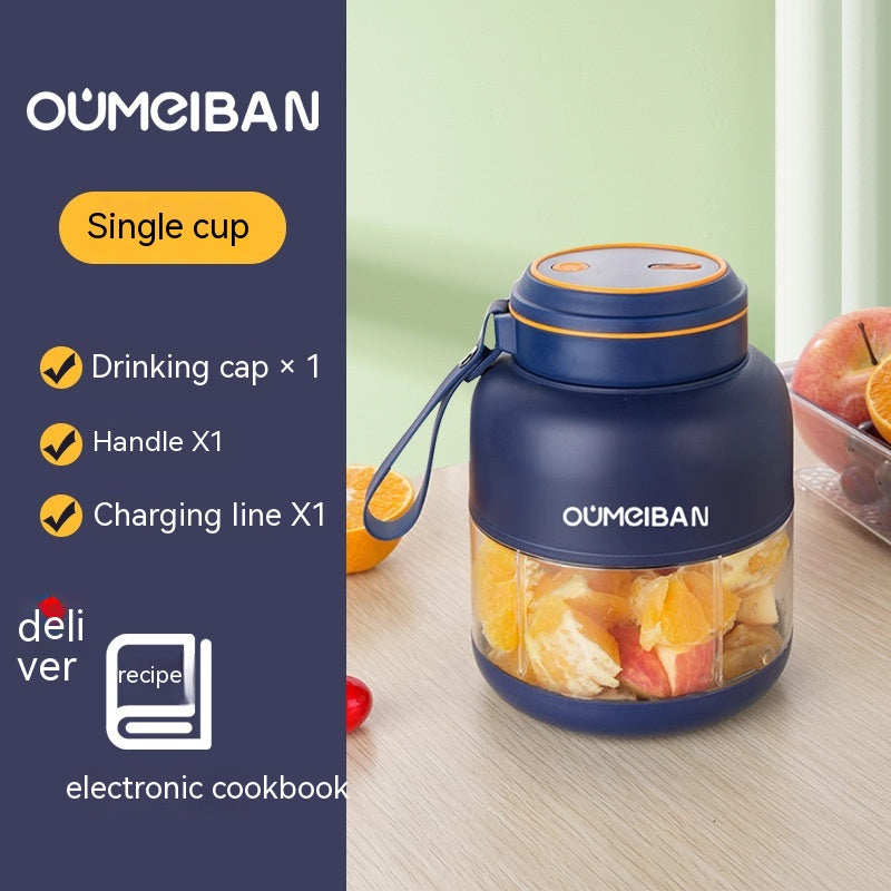 Electric Portable Small Wireless Juicer Cup Tons Barrels Juice - Beuti-Ful