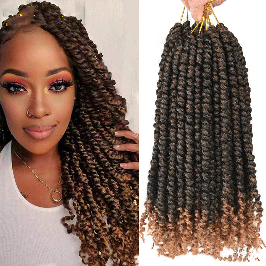 Pre-twisted Passion Twist Crochet Ombrea Braids Crochet Hair - Beuti-Ful