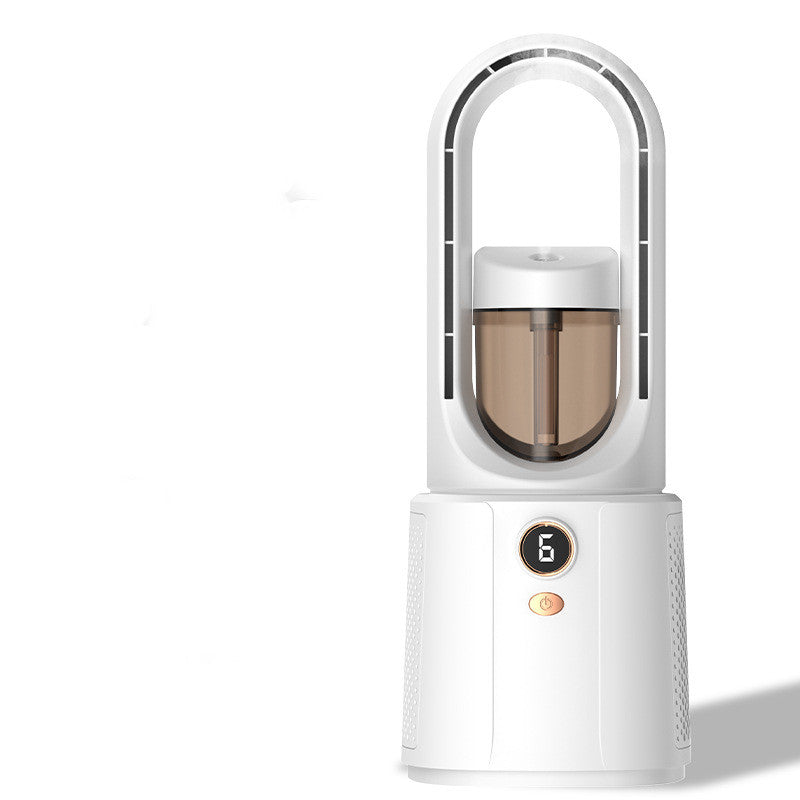 Air Conditioner Bladeless Spray Little Fan Refrigeration Desktop Ultra-quiet Office - Beuti-Ful