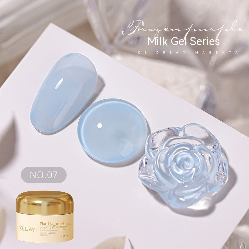 Milk Jelly Solid Color Summer Ice UV Polish - Beuti-Ful