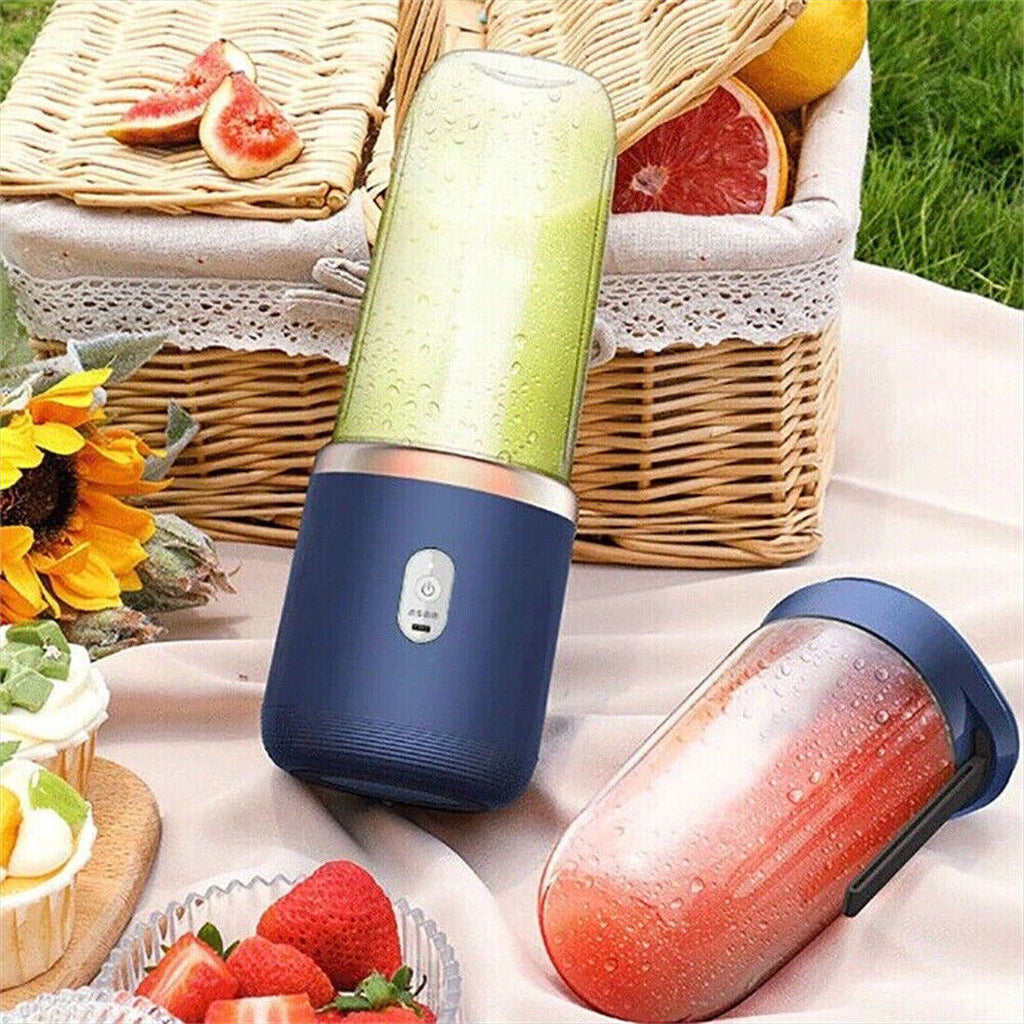 Electric Juice Maker Portable Blender Smoothie Mini Juicer Fruit Machine 400ml - Beuti-Ful