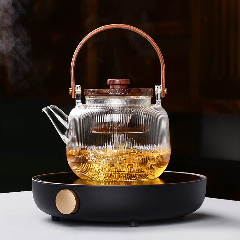 High Borosilicate Glass Steaming And Cooking Teapot - Beuti-Ful