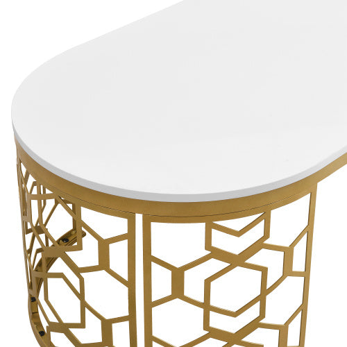 Oval Shaped Coffee Table - Beuti-Ful