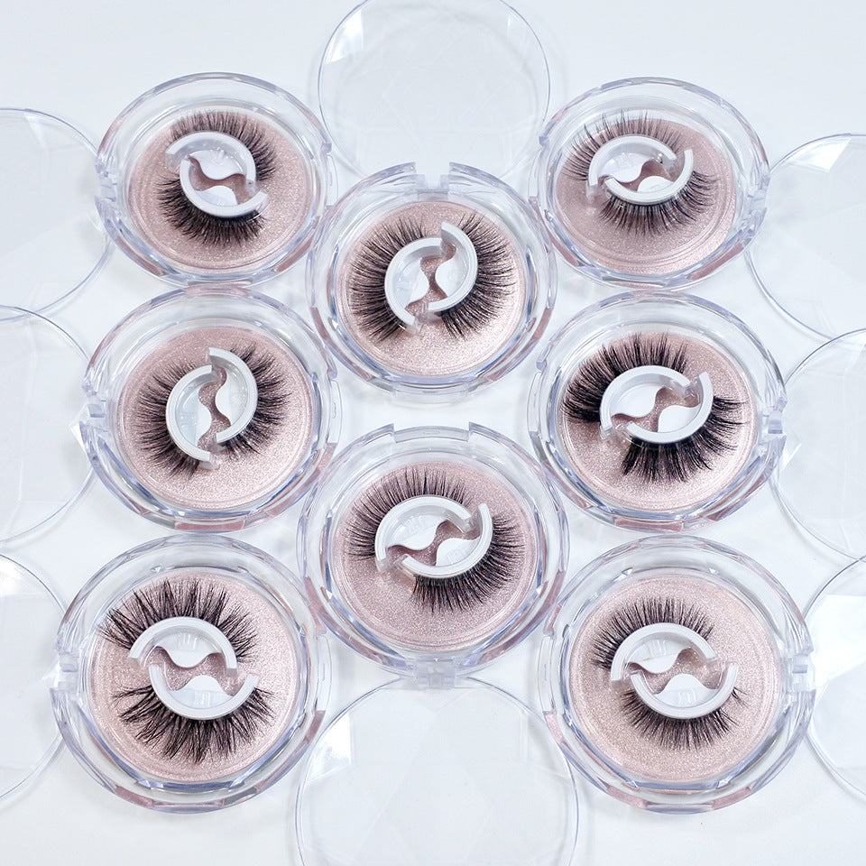 Self-adhesive Reusable Glue-free Eye Lashes With Natural Curl - Beuti-Ful