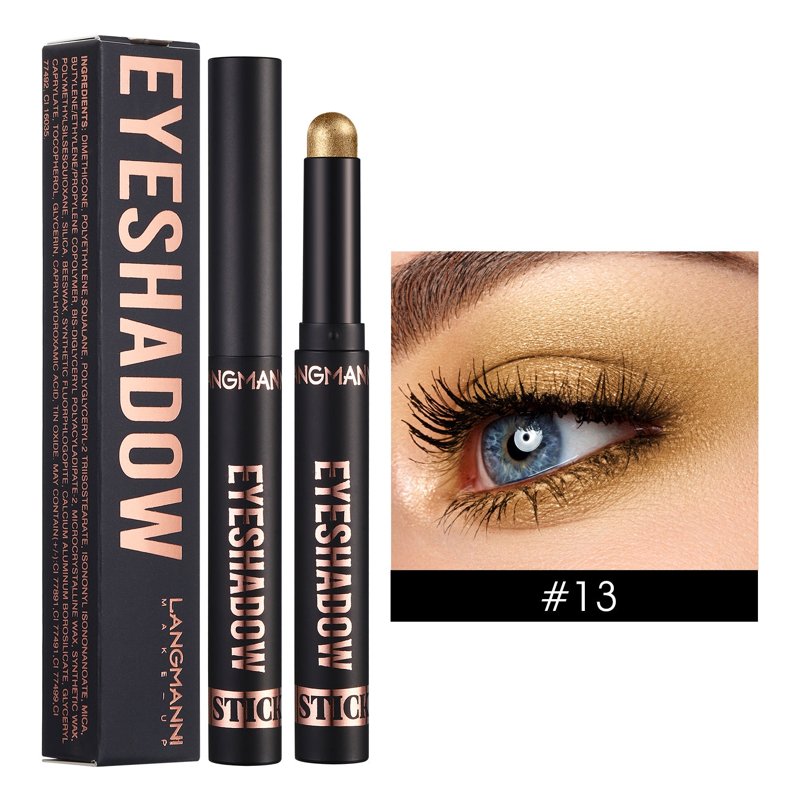 Eye Shadow Stick Waterproof And Durable Hot Sale Smudges Shimmer Matte - Beuti-Ful