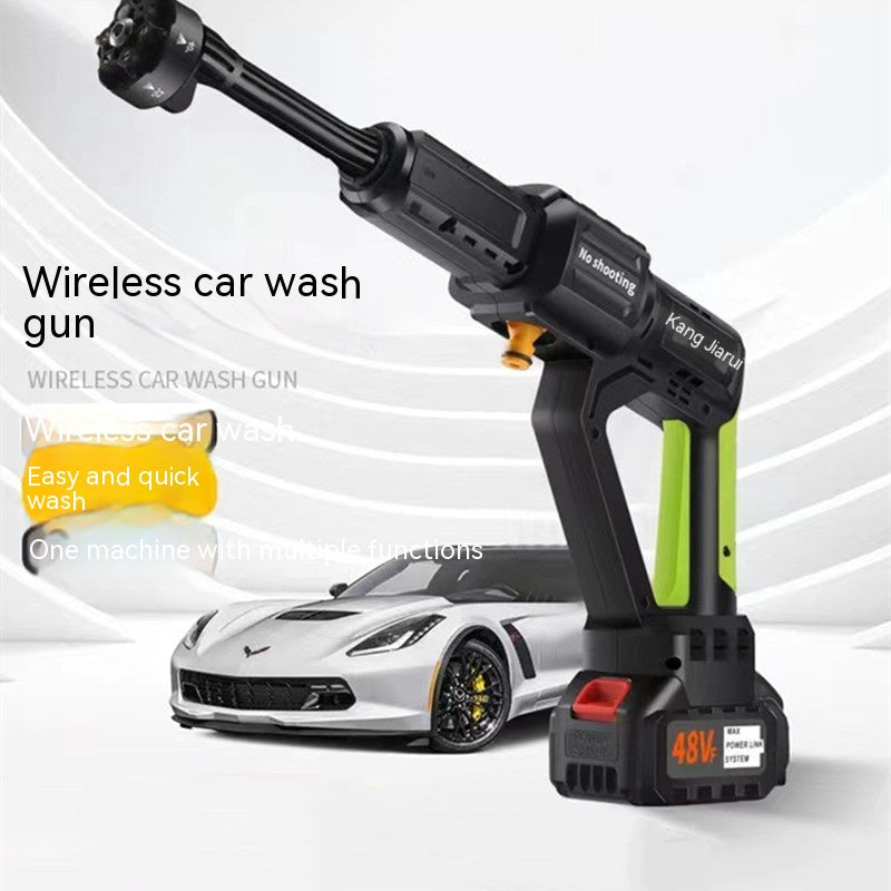 Wireless Car Washing Machine Household High-power Wireless High-pressure Water Gun - Beuti-Ful
