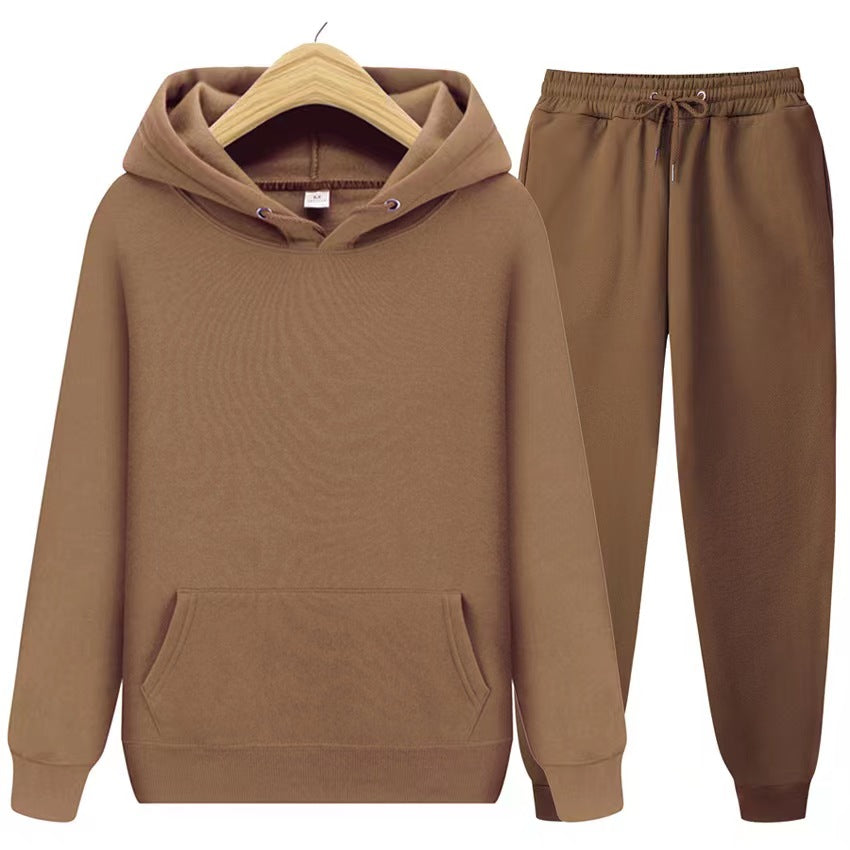 Women's Casual Blank Solid Color Set - Beuti-Ful