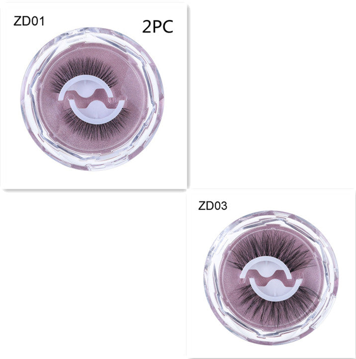 Self-adhesive Reusable Glue-free Eye Lashes With Natural Curl - Beuti-Ful