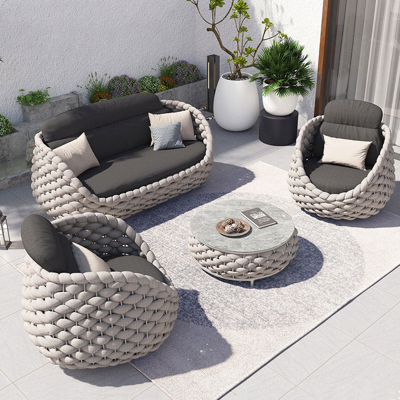 Outdoor Patio Lounge Sofa Coffee Table Set - Beuti-Ful