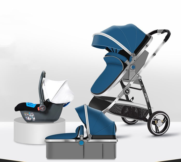 Full Moon High-end stroller Newborn carseat set