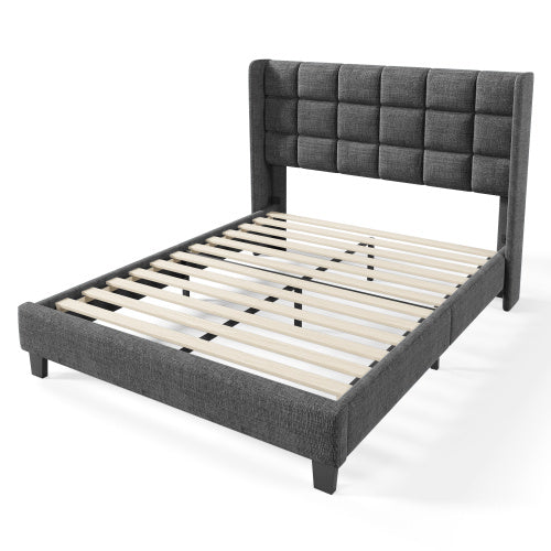 Linen Bed Frame  Size 140 X 200