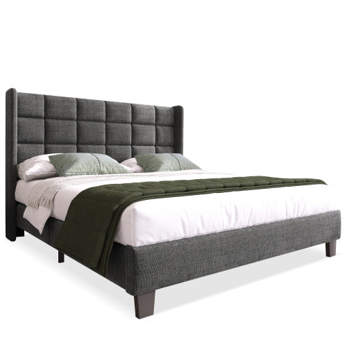 Linen Bed Frame  Size 140 X 200