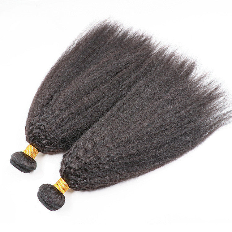 Natural Human Synthetic mix  Fiber Hair