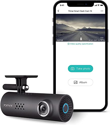 70mai Smart Dash Cam 1S 1080P HD Powerful Night Vision - Beuti-Ful