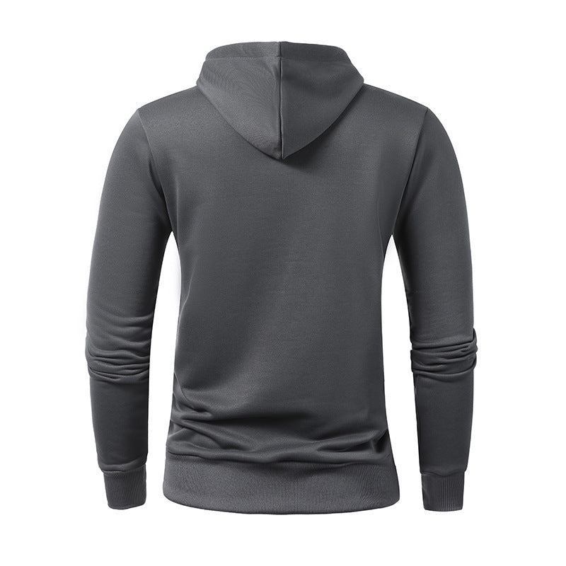 Men's Casual Sports Solid Color Hoodie - Beuti-Ful