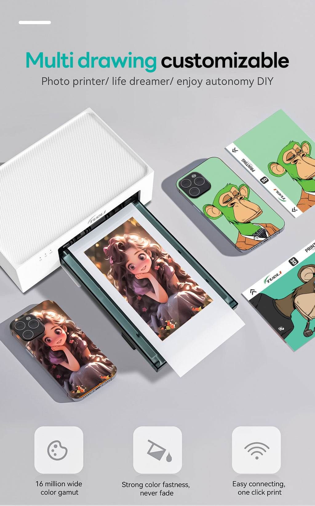 Mini Photo Printer Special Mini Photo Printer For Film Cutting Machine - Beuti-Ful