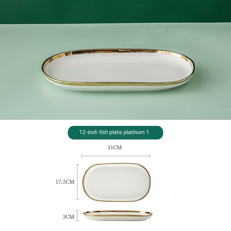 Light Luxury Nordic Creative Home Ceramic Rice Bowl - Beuti-Ful