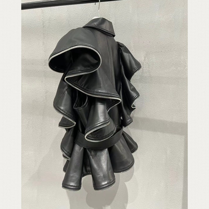 Sheepskin Leather Vest Heavy Work Sheepskin Coat - Beuti-Ful