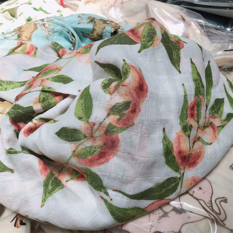 Baby Natural Organic Cotton Wrapping Blanket - Beuti-Ful