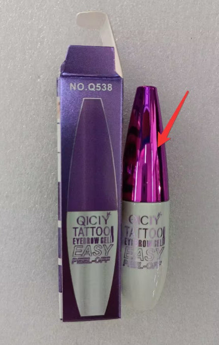 Tattoo Easy Peel Off Eyebrow Gel Cream Types Long-Lasting Smudge-Proof Sweat Resistant Waterproof Cosmetics - Beuti-Ful