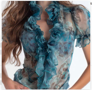 Women's Solid Color Fashionable Casual Top - Beuti-Ful