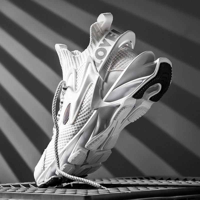 Men's Red Street Shooting Sports Knife NeochaEDGE Shoes - Beuti-Ful