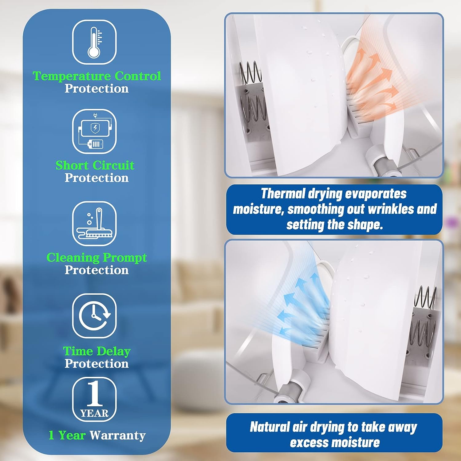 Steam Iron For Cap Dryer  Hat Cleaning&Ironing - Beuti-Ful