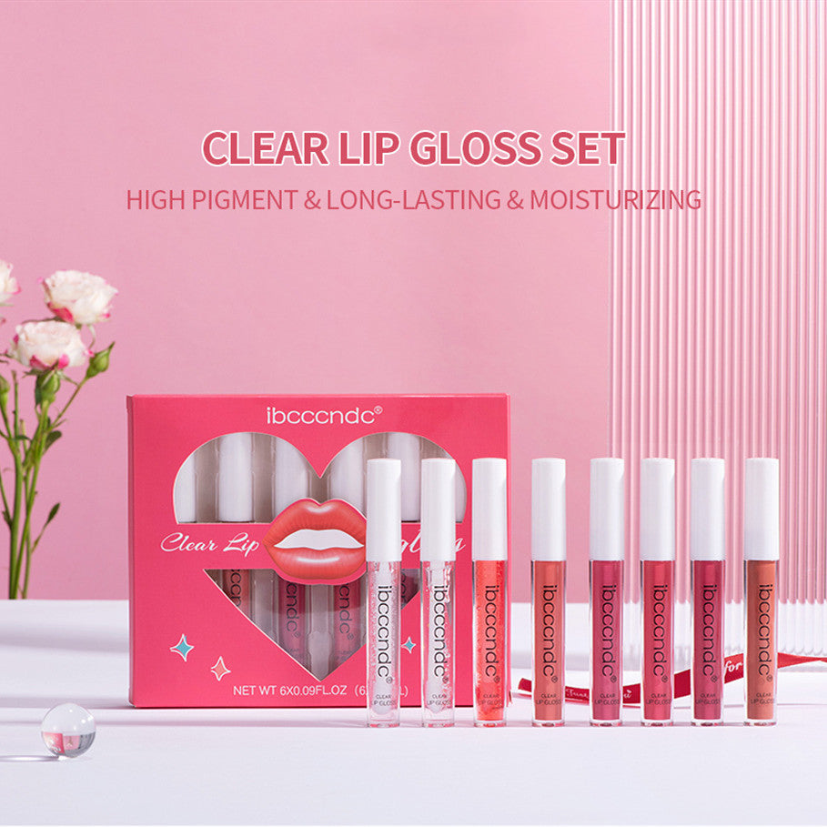 Transparent Lip Gloss Suit Liquid Lipstick - Beuti-Ful