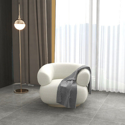 Lamb Wool Living Room Fabric Sofa - Beuti-Ful