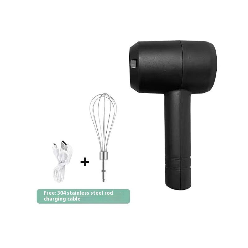 Electric Whisk Wireless Handheld Rechargeable Cream Mixer Kitchen Gadgets - Beuti-Ful