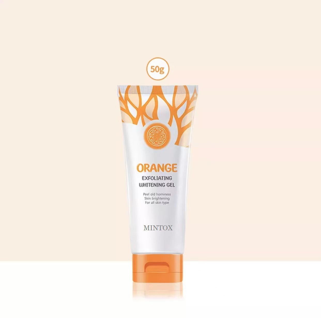 Orange Exfoliating Cleansing Pore Brightening Whitening Gel