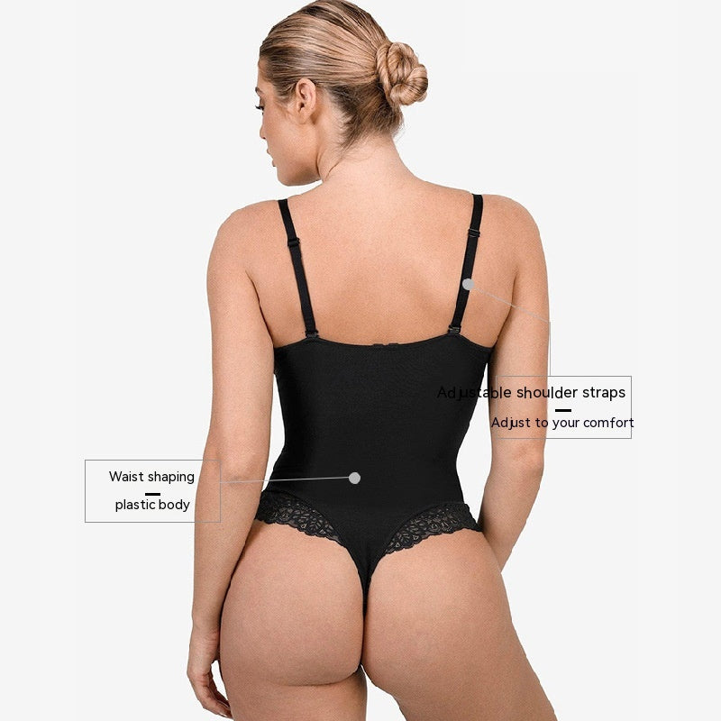 Plus Size Lace Waist Women's Shapewear - Beuti-Ful